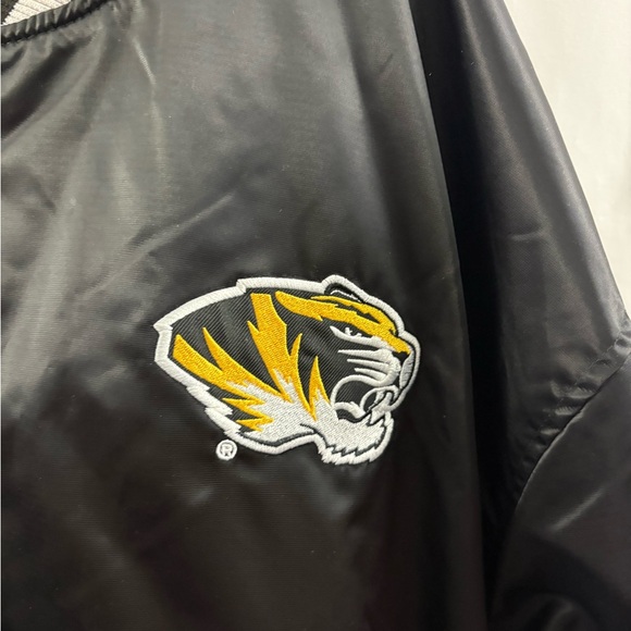 Mizzou Missouri Tigers Bomber Jacket Size 3XL Men’s Black - Picture 3 of 9